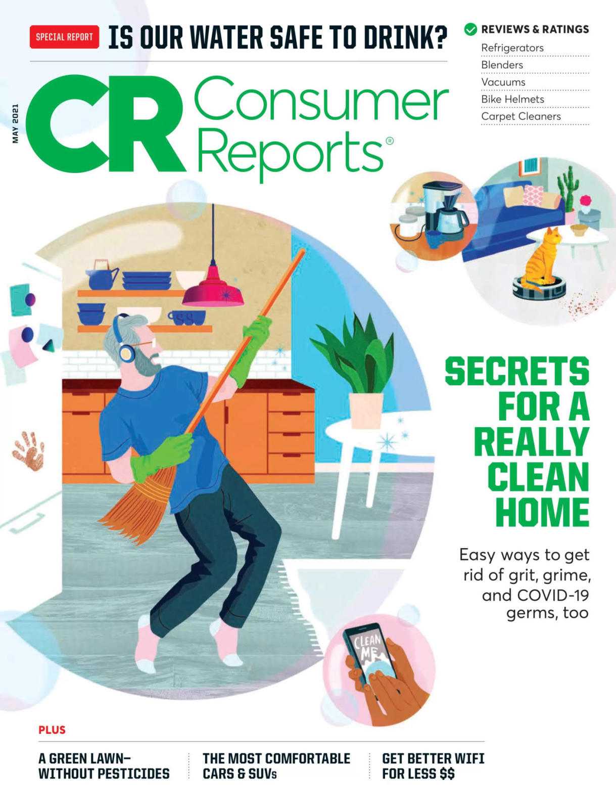 Consumer Reports 消费者报告杂志 2021年5月刊下载